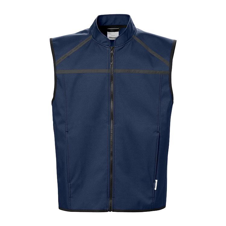 Fristads Softshell vest 4559 - Mørk marine - Str. L