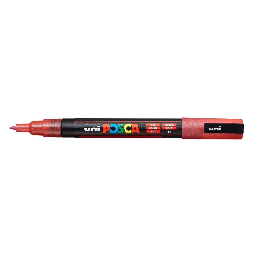 Posca PC-3ML - Glitter - fås i flere farver