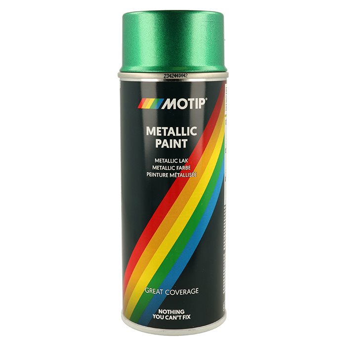 Motip Metallic Effekt Lak 400 ml. - Grøn