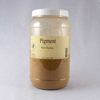 S&F Pigment 1 kg. - Raw Sienna