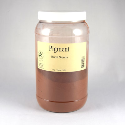 S&F Pigment 1 kg. - Burnt Sienna