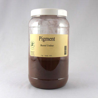 S&F Pigment 1 kg. - Burnt Umber