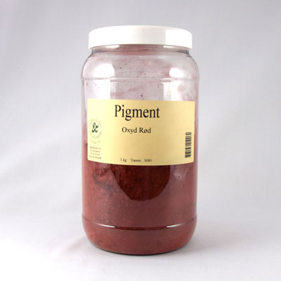 S&F Pigment 1 kg. - Oxyd Rød 130