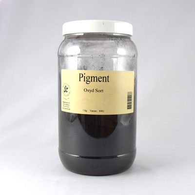 S&F Pigment 1 kg. - Oxyd Sort 318