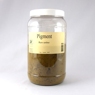 S&F Pigment 1 kg. - Raw Umber