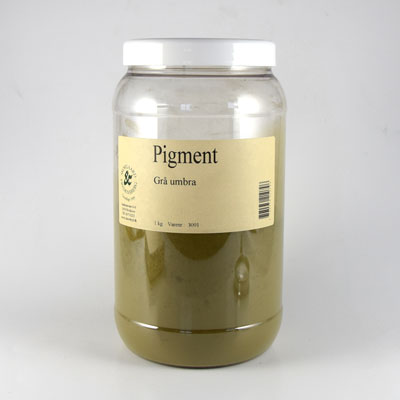 S&F Pigment 1 kg. - Grå Umbra