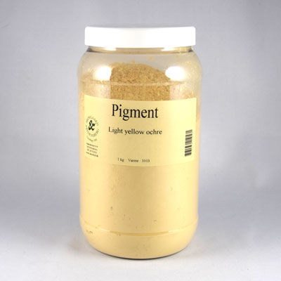 S&F Pigment 1 kg. - Light Yellow Ochre