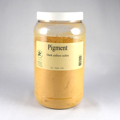 S&F Pigment 1 kg. - Dark Yellow Ochre
