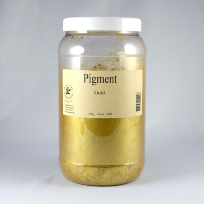 S&F Pigment 500 g. - Guld
