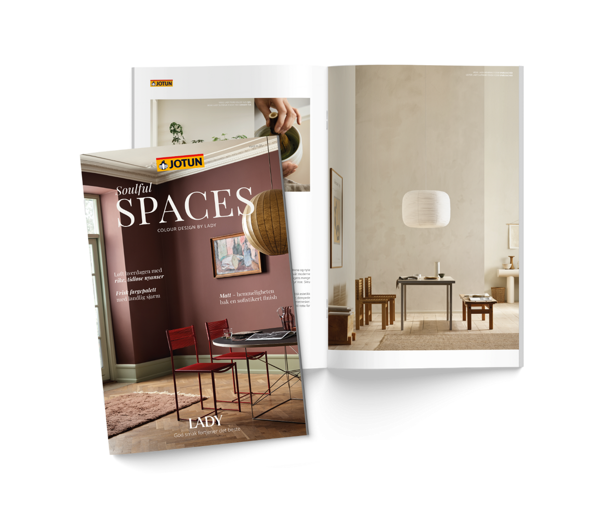 Jotun Soulful Spaces farvekort - 2026