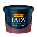 Jotun - Lady Pure Color vægmaling Supermat glans 1