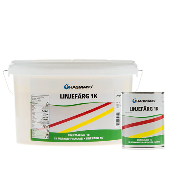 Hagmans Linjemaling 1K, Gul