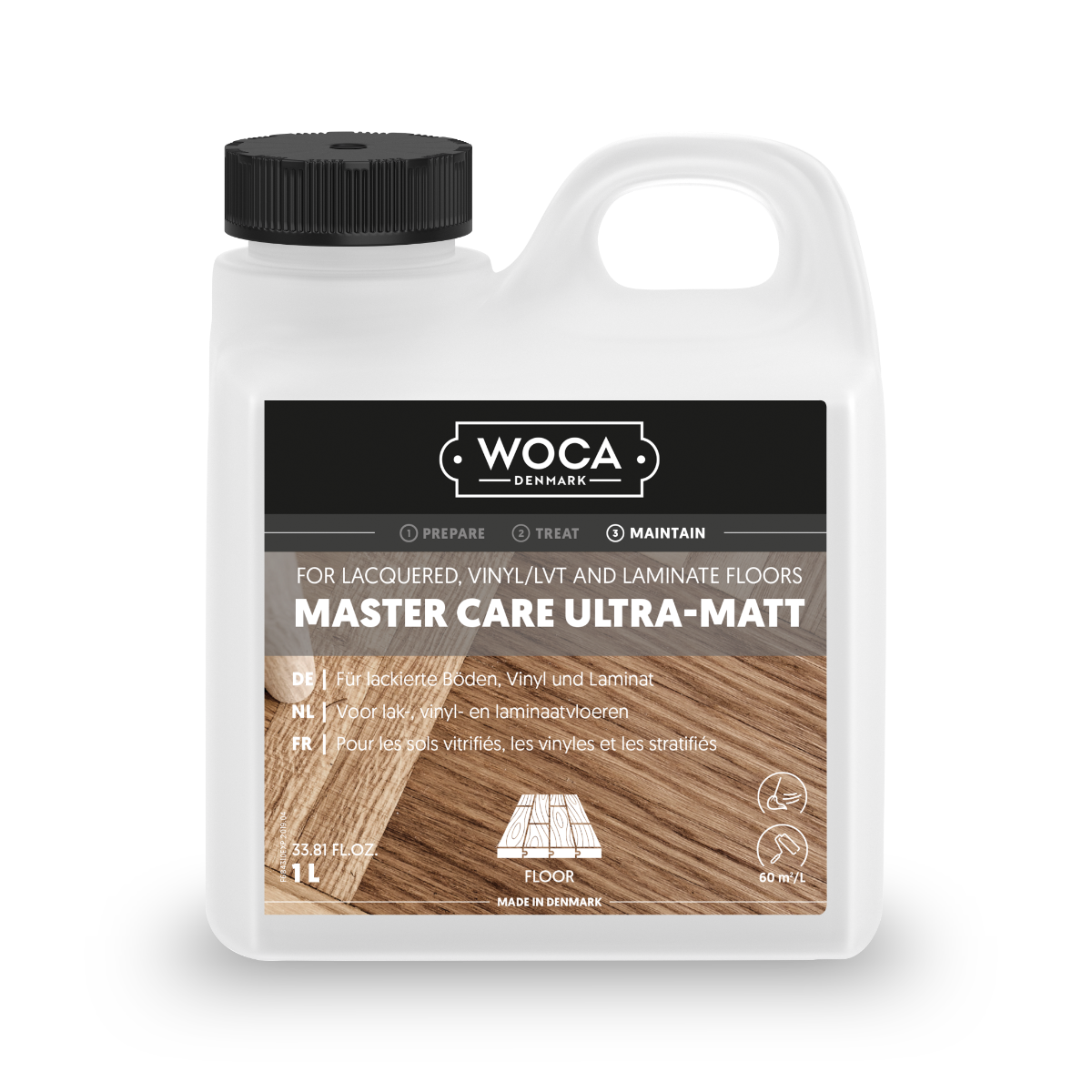 WOCA/Trip Trap - Vinyl- Laminat og Lakpleje - 1 liter