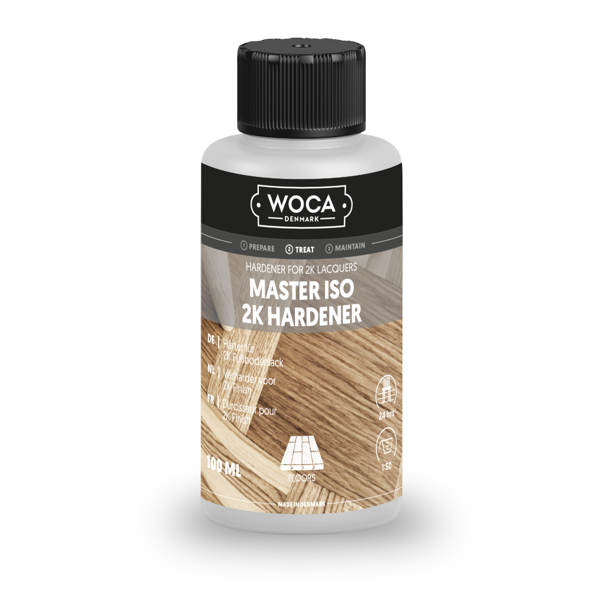 WOCA Master ISO 2K Hardener - 100 ml.