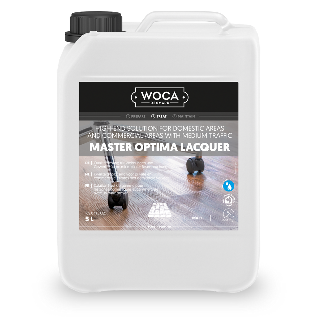 WOCA Master Optima Lacquer mat - 5 L.