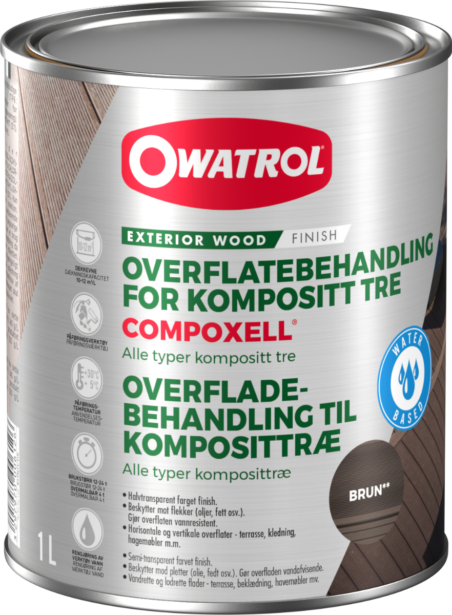 Owatrol Compoxell - Komposit farvefornyer - 1 L.