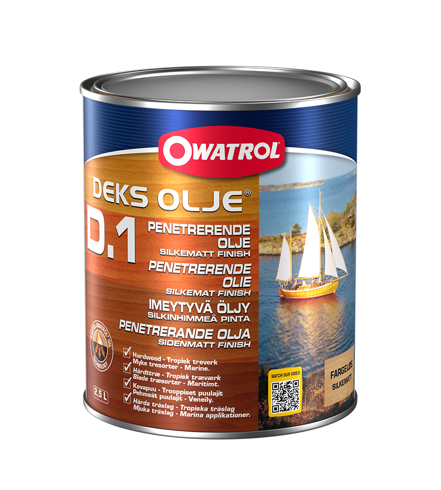 Owatrol Deks Olie D1 - træolie