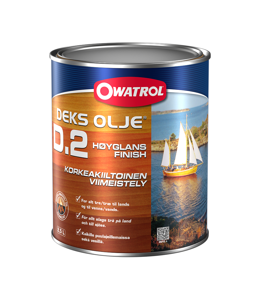 Owatrol Deks Olie D2 - træolie