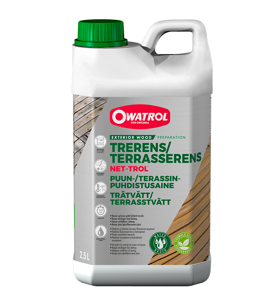 Owatrol Net-Trol Trærens - 2,5 L