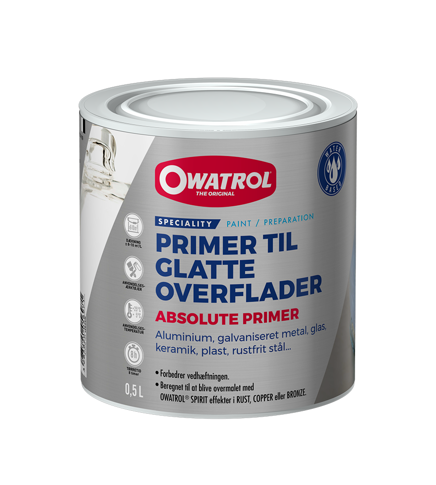 Owatrol Spirit Absolute Primer - grunder til glatte overflader