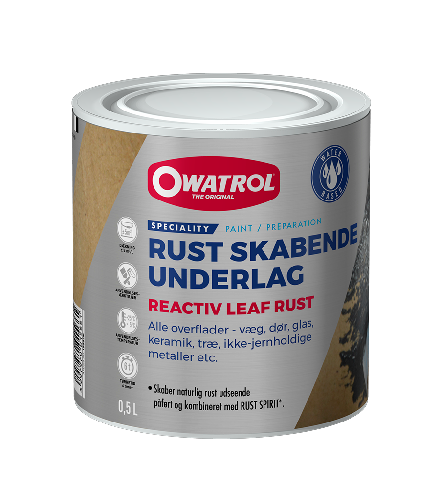 Owatrol Reactiv Leaf - Rust skabende underlag - Rust
