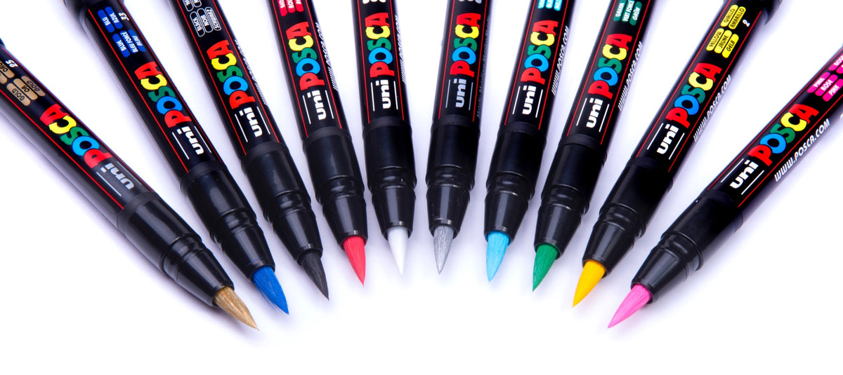 Posca Pensel PCF-350 - fås i flere farver