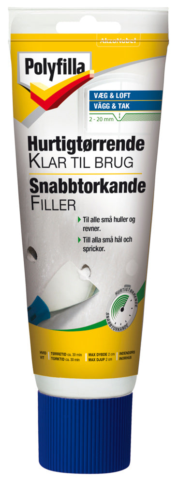 Polyfilla Klar-til-brug spartelmasse - 330 g.