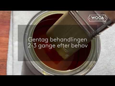 WOCA Worktop Oil sort - 750 ml.
