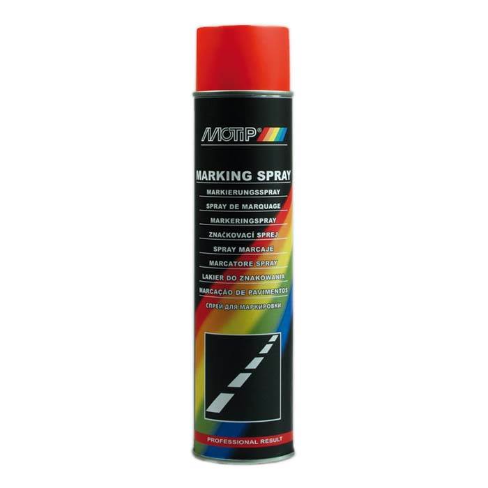 Motip markeringsspray 600 ml. - rød