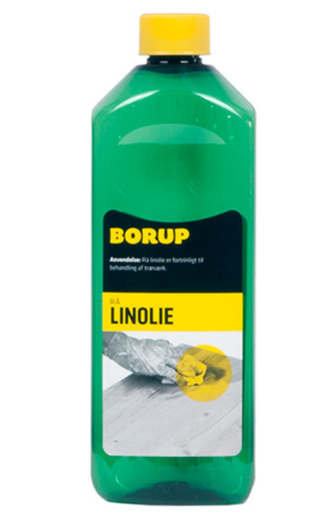 Borup Rå Linolie - 0,5 Liter