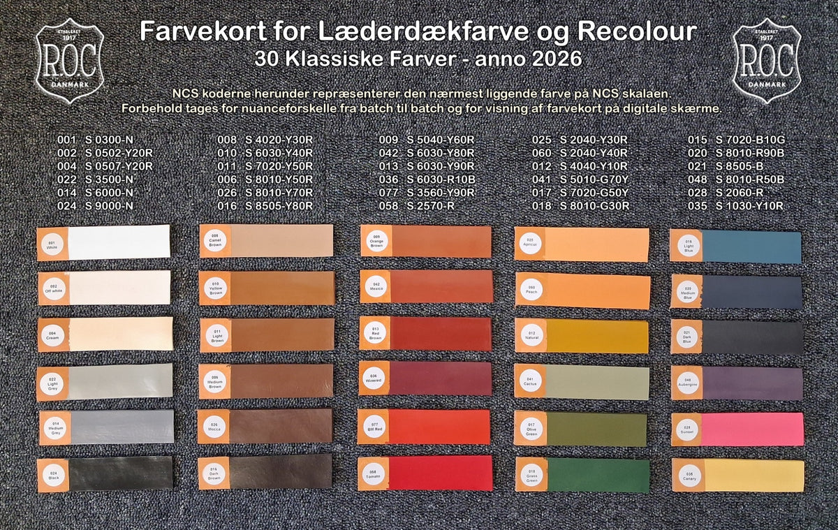 ROC Leather REcolour - 250 ml.