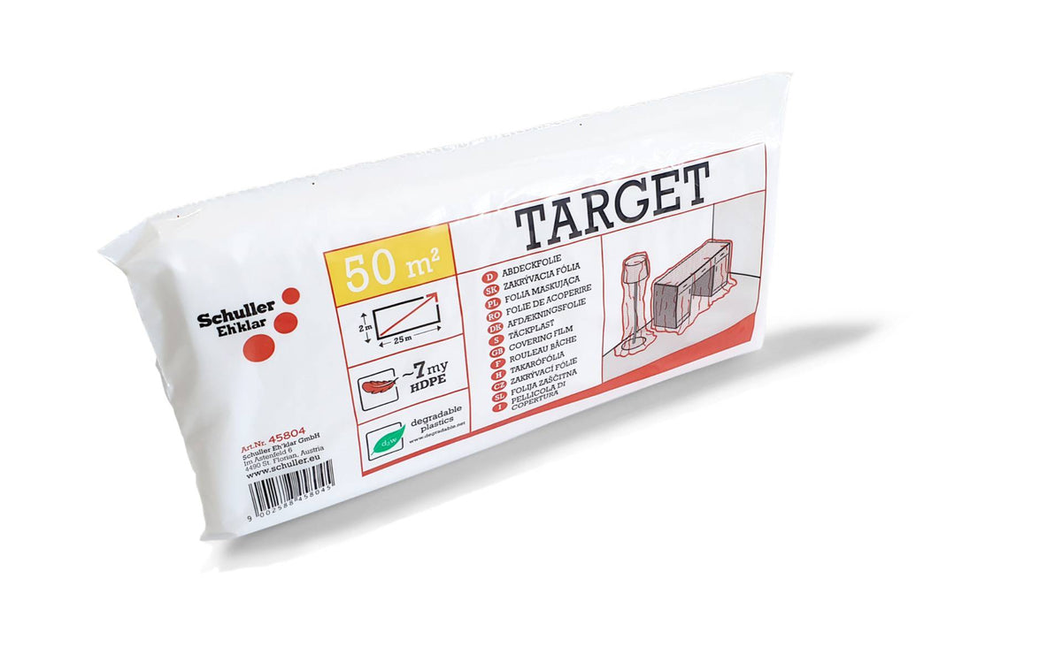 Schuller Target afdækningsfolie 2x25 meter - 7my
