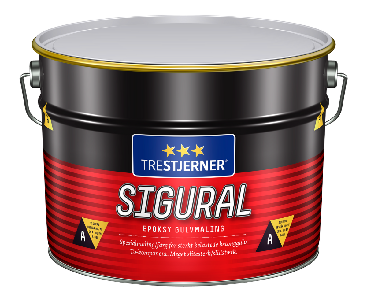 Jotun - Sigural Epoxygulvmaling 6,2L uden Hærder