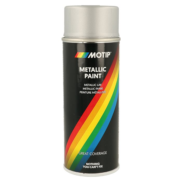 Motip Metallic Effekt Lak 400 ml. - Sølv