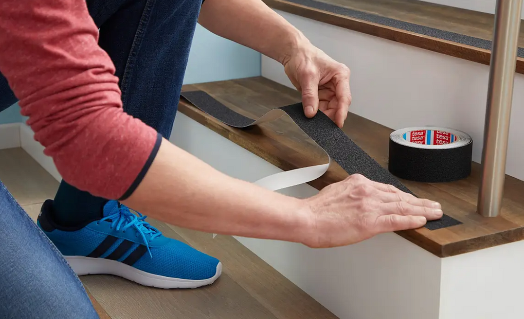 Tesa Anti-slip - skridsikker tape - sort