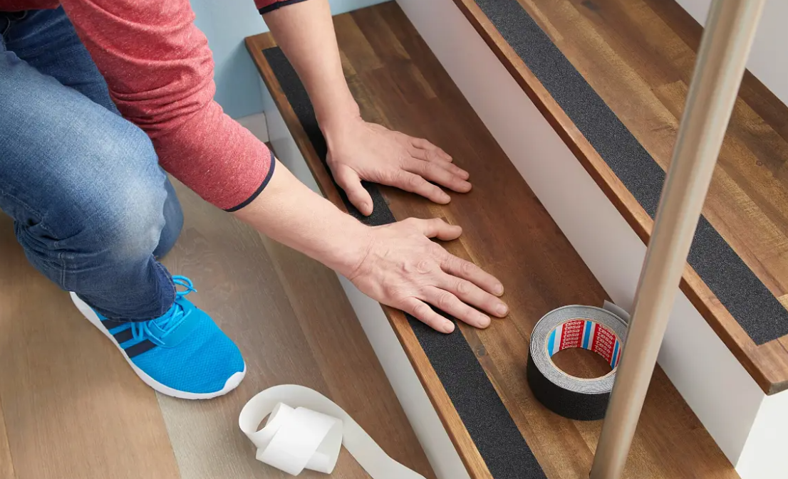 Tesa Anti-slip - skridsikker tape - sort