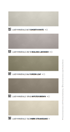 Jotun Lady Minerals farvekort