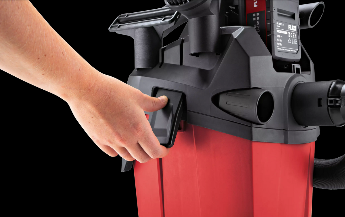 Flex Compact Støvsuger VC6 L MC/18.0V Manuel Filter-rens ,M/Rengørings Sæt/Rem