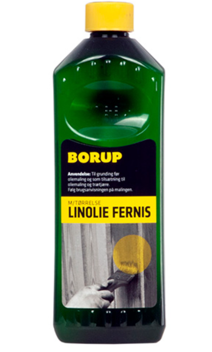 Borup Linolie Fernis - 0,5 Liter