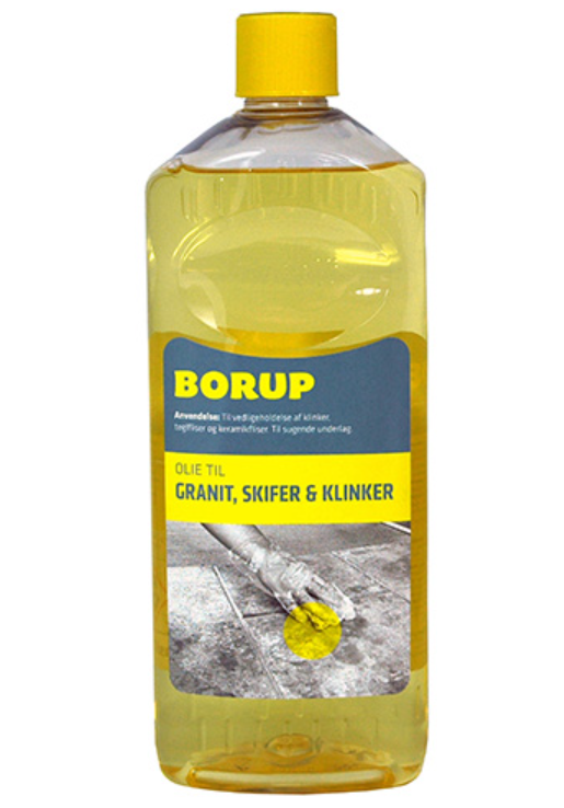 Borup olie til granit, skifer og klinker - 1 Liter