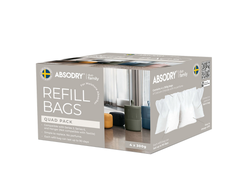 Absodry Fugtfjerner Refill til serie 3, 6 og 12