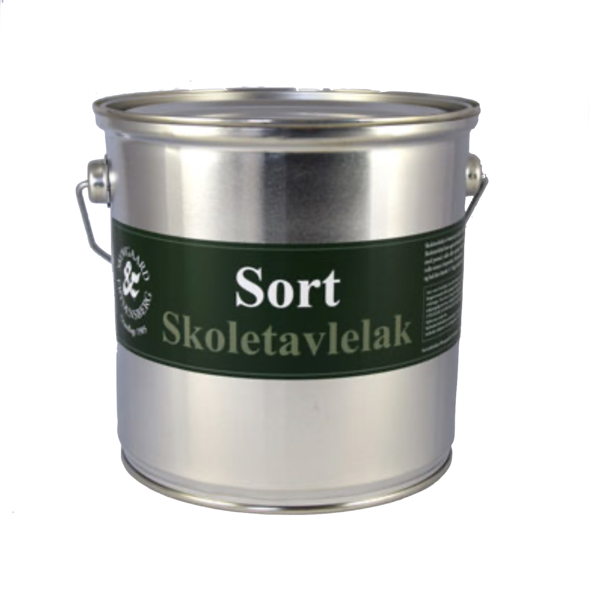 S&F sort skoletavlelak - 2,5 L.