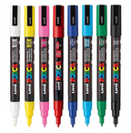 Posca Pen PC3-M - sæt med 8 STK.