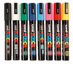 Posca Pen PC-5M - sæt med 8 STK.