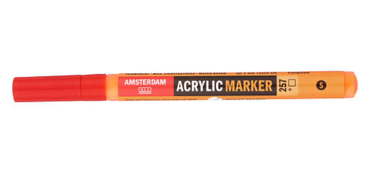 Amsterdam Acrylic Marker 2 mm - Reflex Orange 257