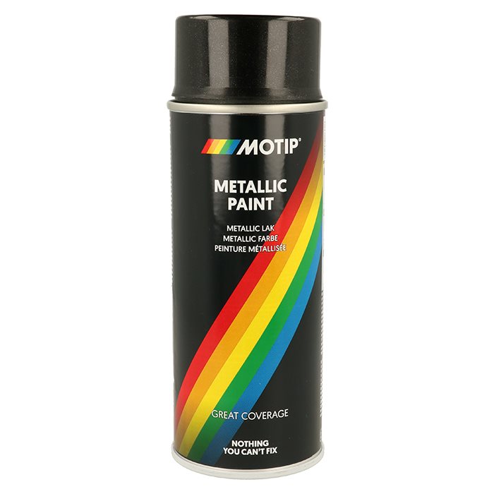 Motip Metallic Effekt Lak 400 ml. - Sort