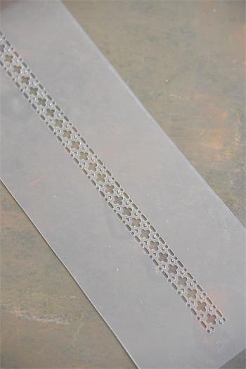 Vintage Paint Stencil - Filigree Motif 9
