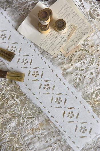 Vintage Paint Stencil - Flowers 3D
