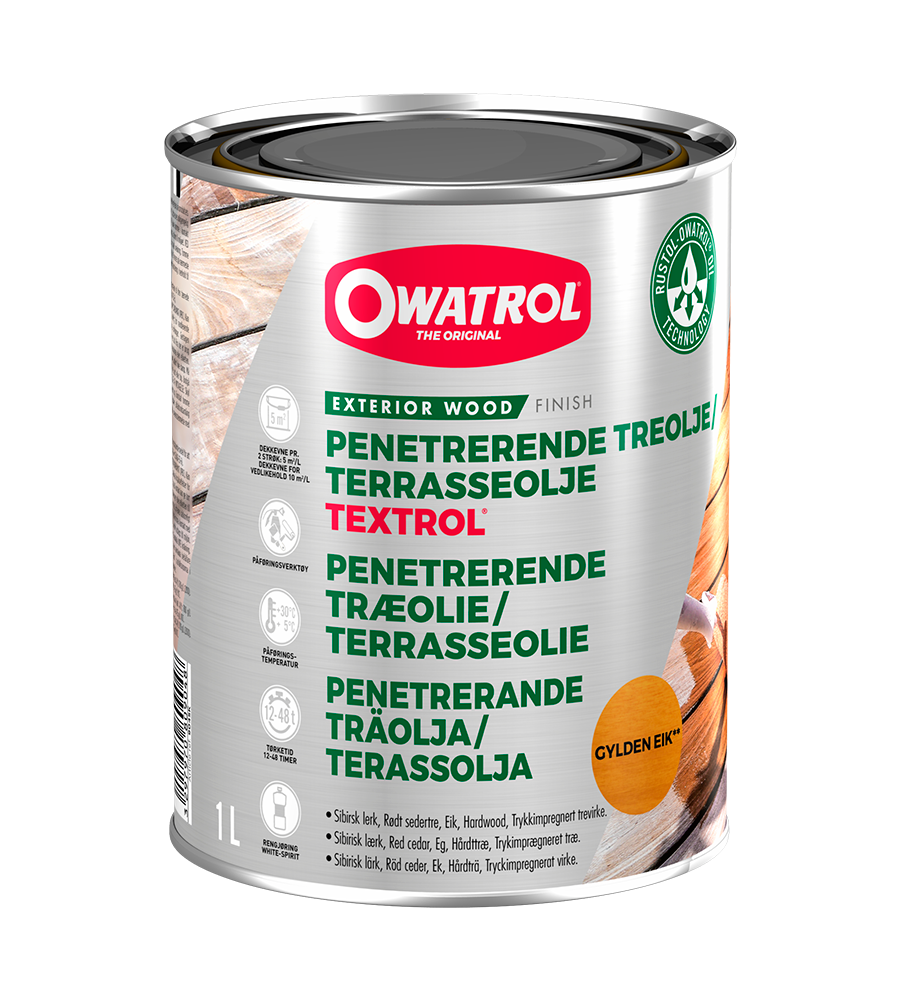 Owatrol Textrol Træolie 1 Liter