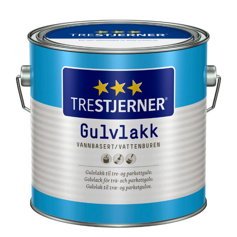 Jotun - Trestjerner Gulvlak Halvblank